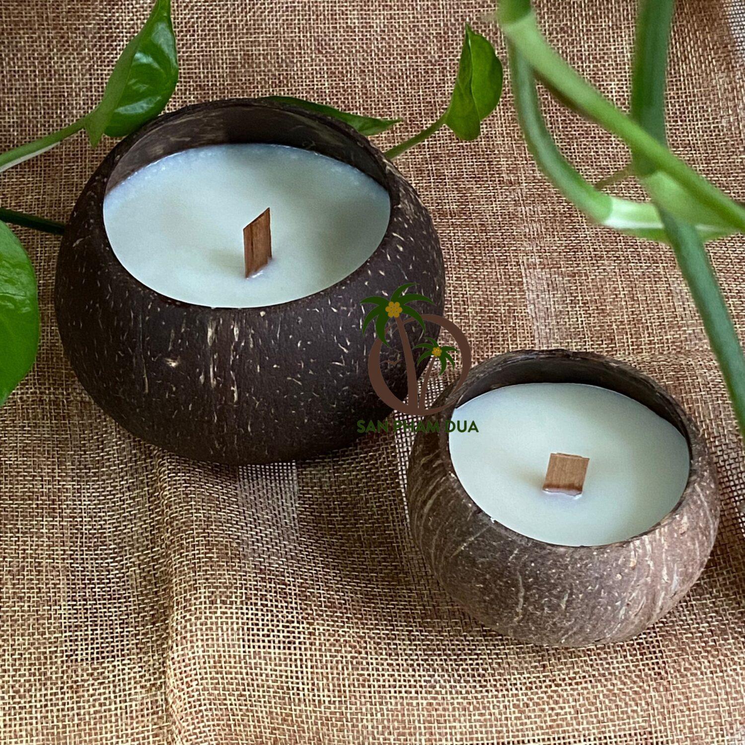 Effects of coconut shell scented candles