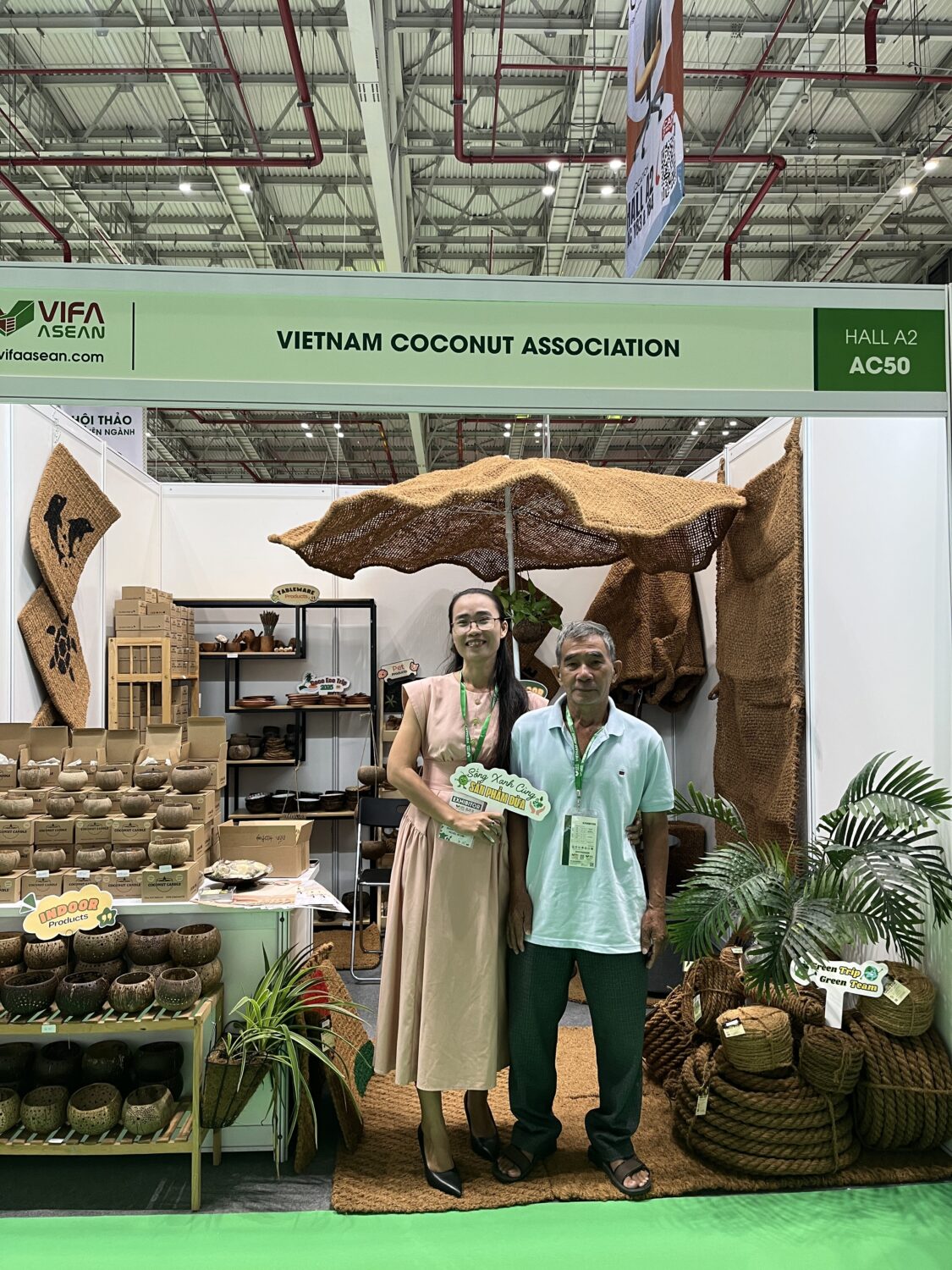 Coco Eco at VIFA 2025 – Spreading the Green Value of Vietnamese Coconuts